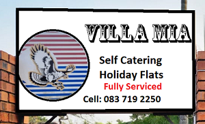 Villa Mia Self catering holiday flats bookings logo st lucia natal north coast kzn south africa